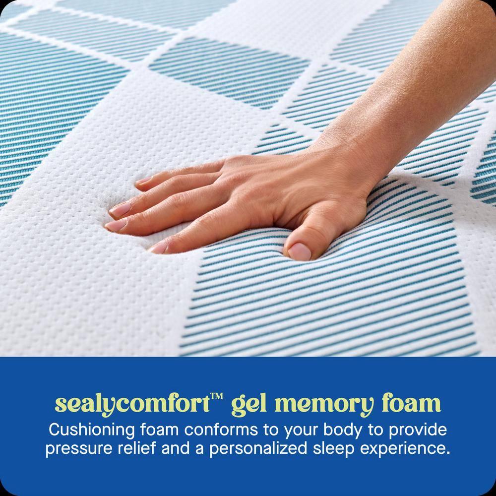 Sealy Dreamlife 14” King Gel Memory Foam Mattress-in-a-Box, Adult