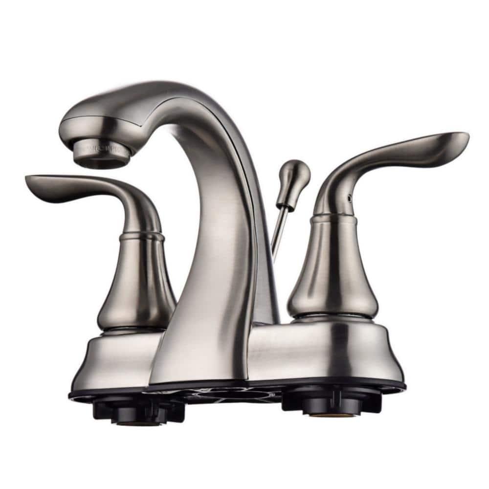 Kree Arc Collection Centerset Bathroom Faucet with Drain Assembly