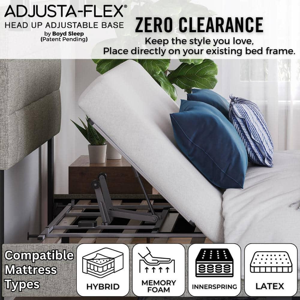 Boyd Sleep King Size Adjustable Base Kit - Lightweight Bed Riser with Wireless Remote, Fast Easy Assembly