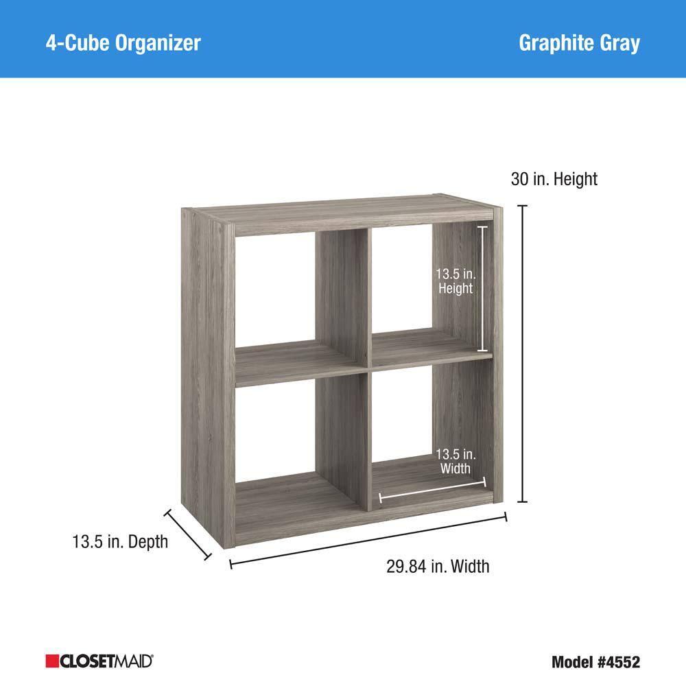 30" H x 30" W Decorative Cube Bookcase