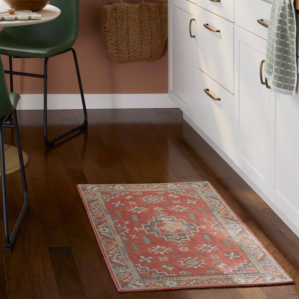 TOWN & COUNTRY LUXE Livie Everwash Non-Slip Backing Kitchen Mat