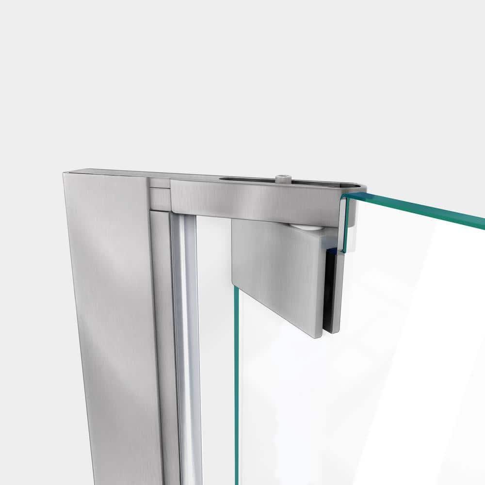Elegance-LS 57.75" W x 72" H Pivot Frameless Shower Door with ClearMax™ Technology