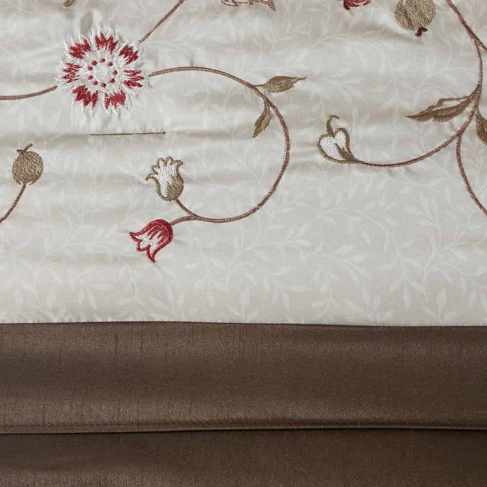 Madison Park Serene Embroidered 7 Piece Comforter Set