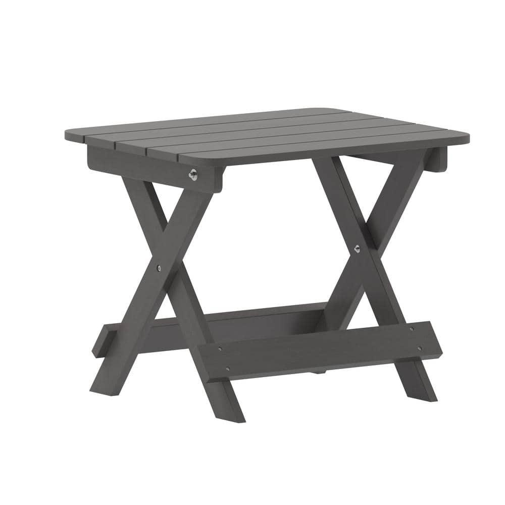 Taylor & Logan Collis Rectangular Outdoor Folding Side Table