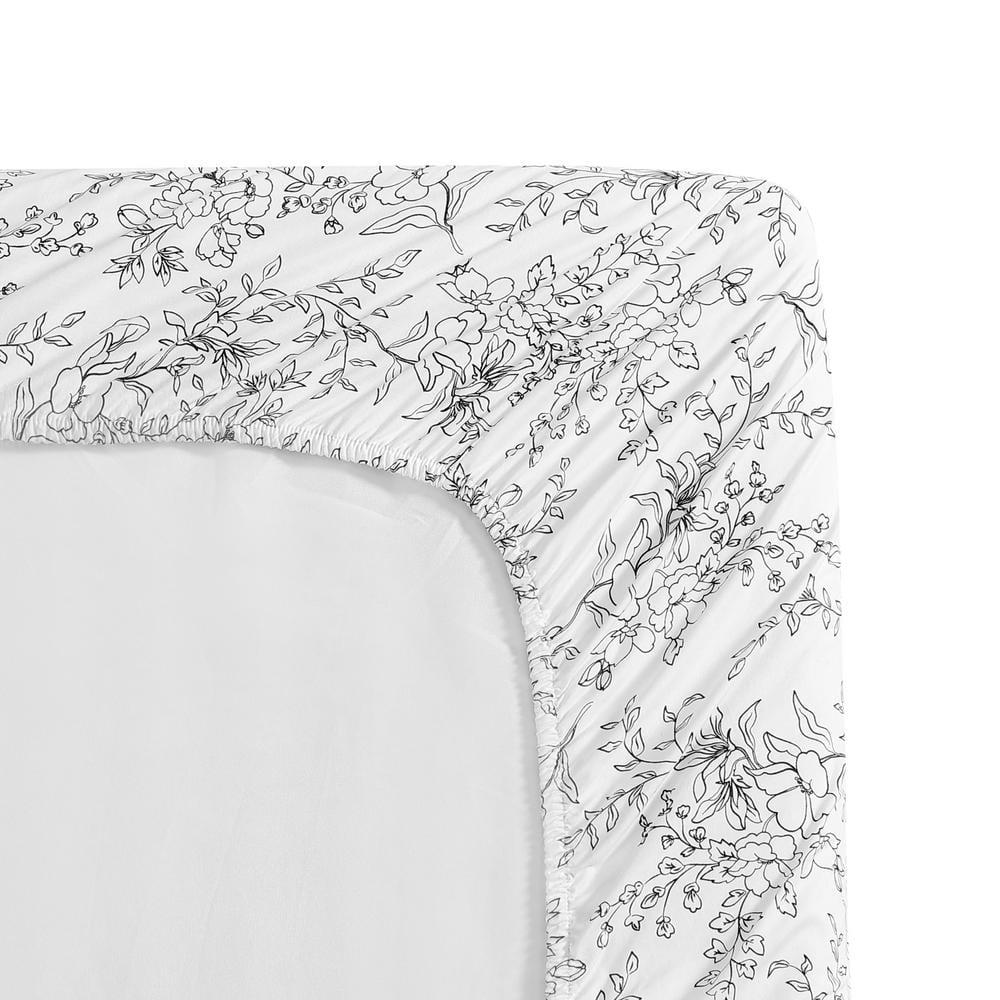 Stone Cottage Bedding Hawley 200 Thread Count Floral 100% Cotton Percale Sheet Set