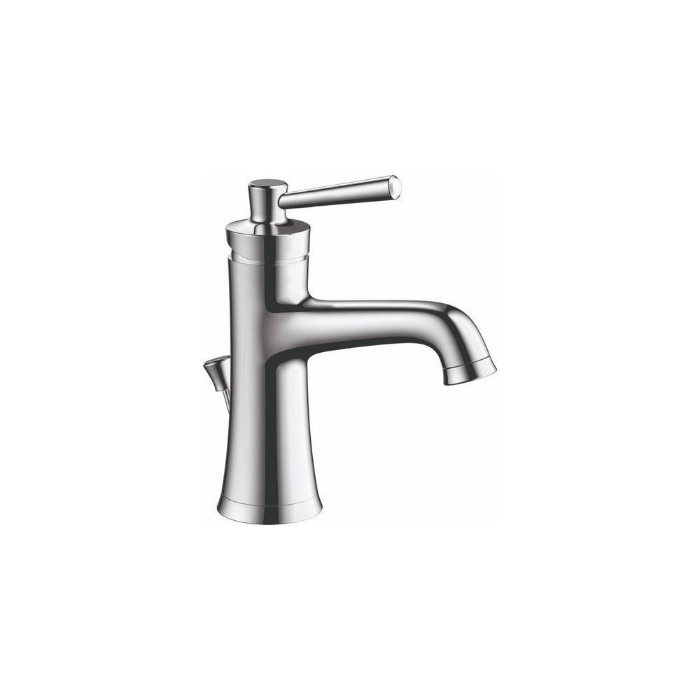 Joleena Single Hole Bathroom Faucet with Drain Assembly