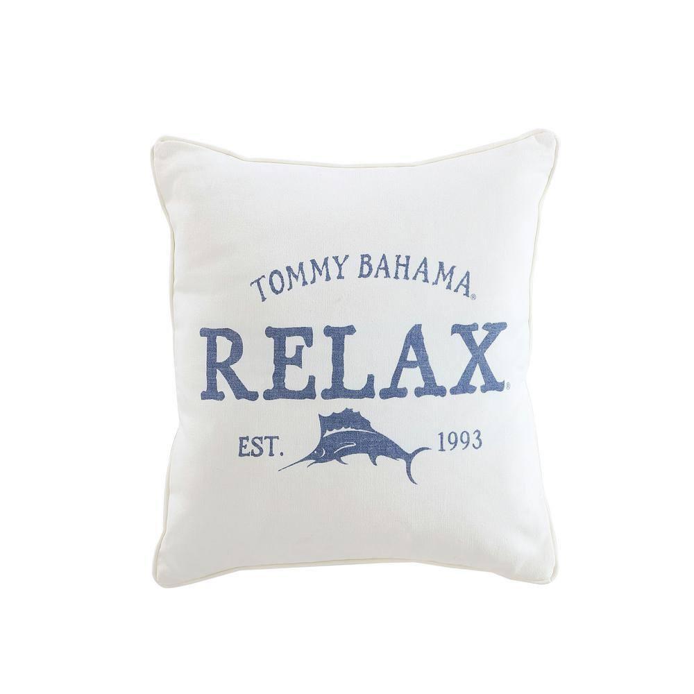 Tommy Bahama Home Tommy Bahama Raw Coast Blue Cotton 5 Piece Comforter Bonus Set