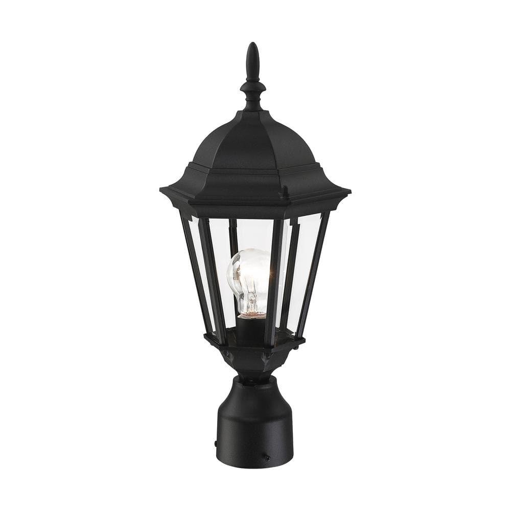 Livex Lighting Hamilton 1 - Light Post Light in  Textured Black