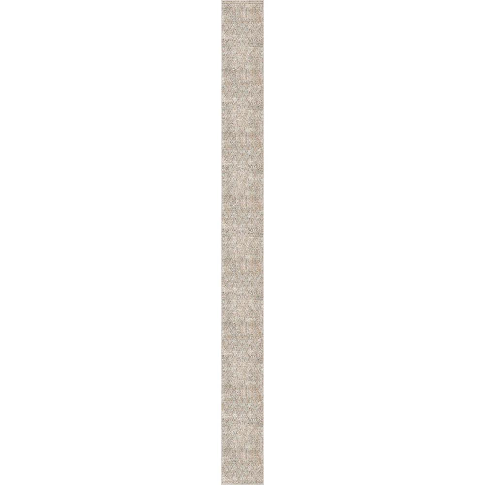 Well Woven Asha Anya Vintage Tribal Ivory 2'7" x 9'6" Runner Rug