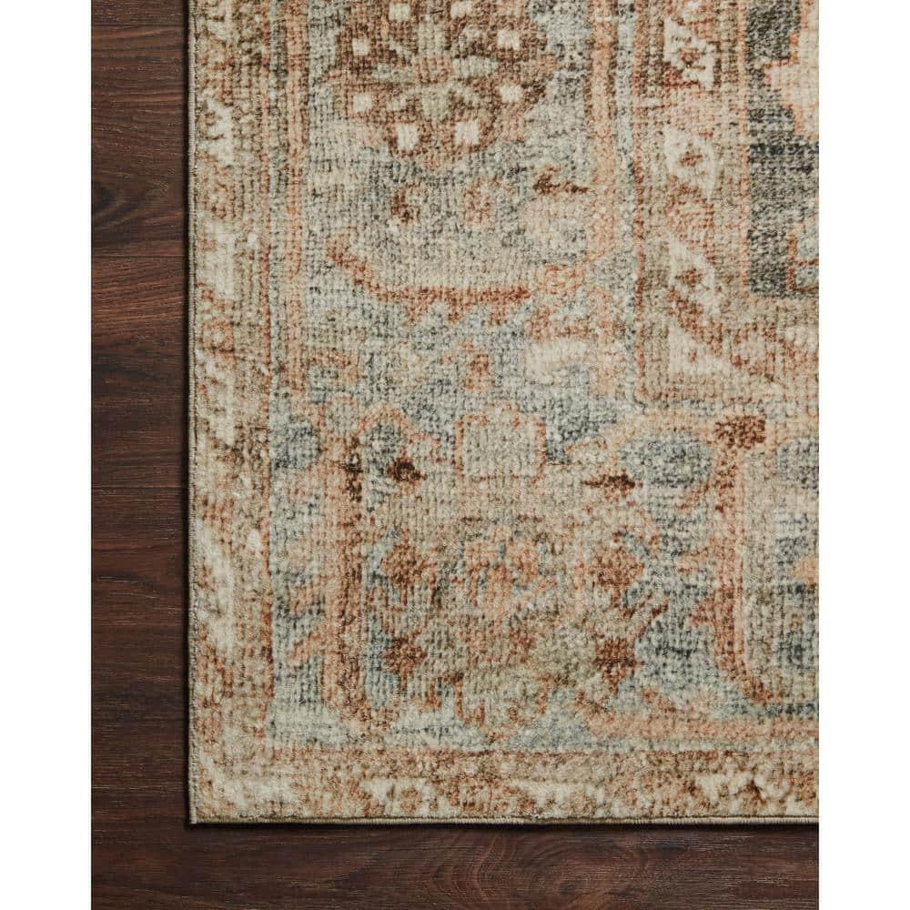 Loloi II Loloi Ocean/Spice Area Rug Feat. CloudPile