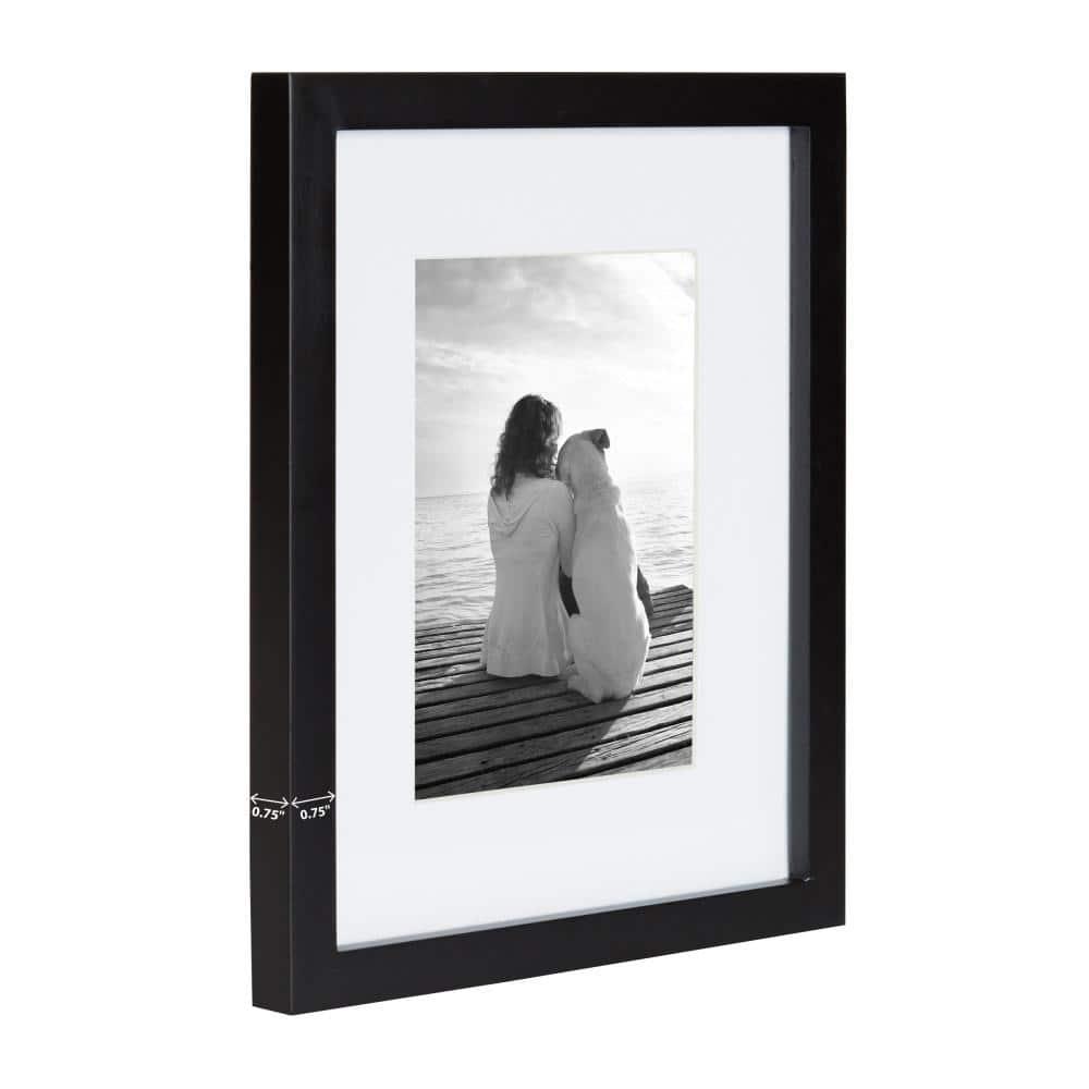 DesignOvation 8 x 10 Satin Picture Frame 4 Count