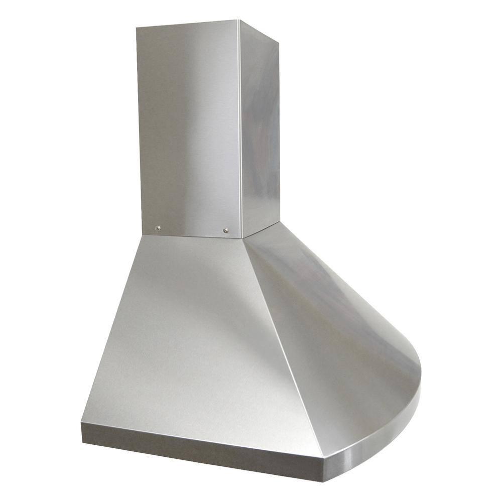 Kobe Range Hoods 36" Stainless Steel 800 CFM Ducted (Vented) Wall Range Hood with Baffle Filter