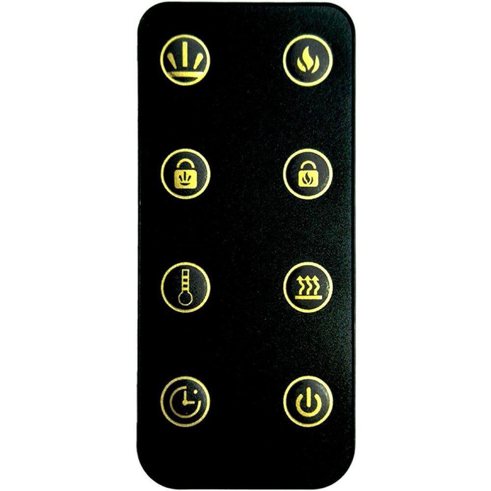 Cambridge Cambridge Wall Mount Electric Fireplace Heater with Remote Control for Indoor Use in Living Room, Bedroom, Home Office