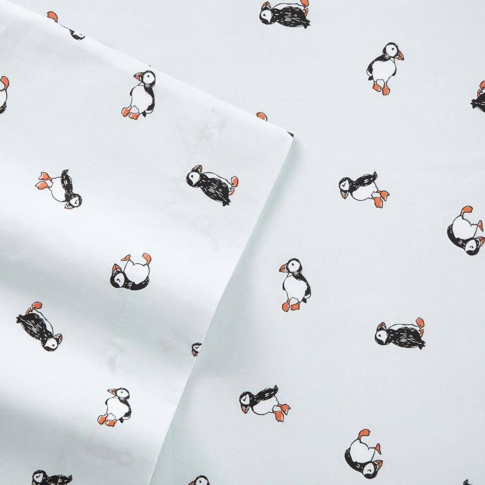 Poppy & Fritz Dolphins Poppy & Fritz Printed Cotton Percale Sheet Set