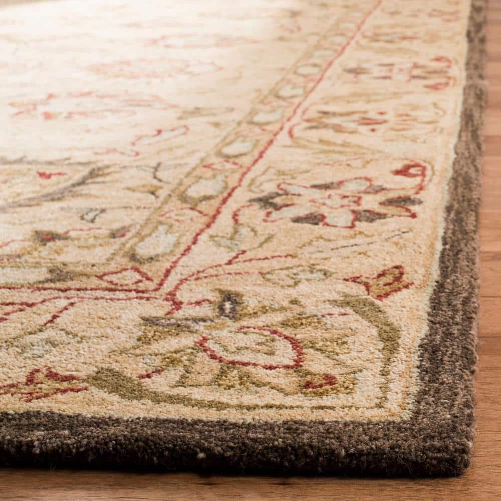 SAFAVIEH Anatolia Venice Traditional Wool Area Rug, Beige, 12' x 15'