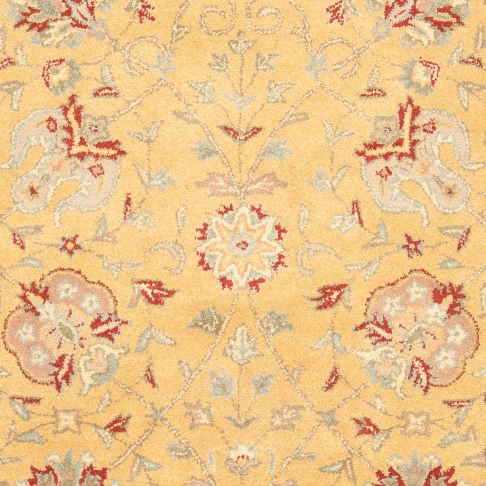 Antiquity AT21 Hand Tufted Indoor Area Rug - Gold - 8'3"x11' - Safavieh