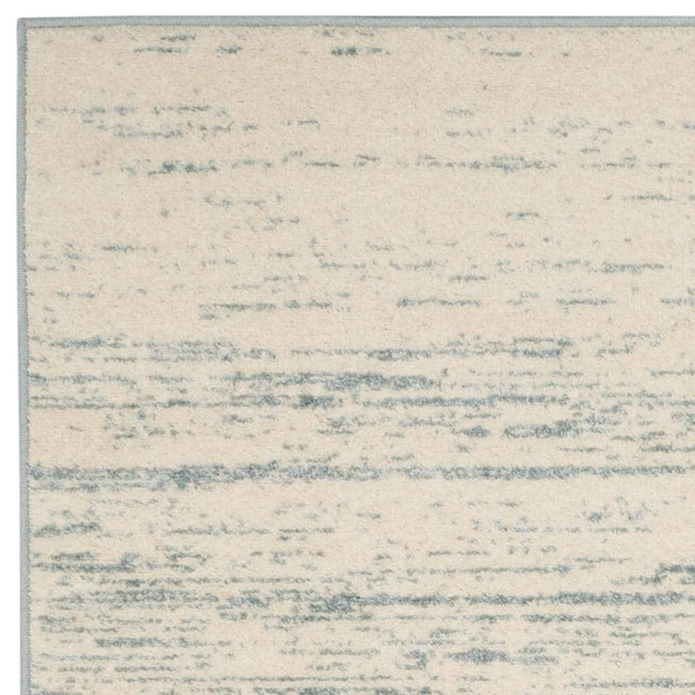 Adirondack ADR113 Machine Made Indoor Area Rug - Slate/Cream - 6'x9' - Safavieh