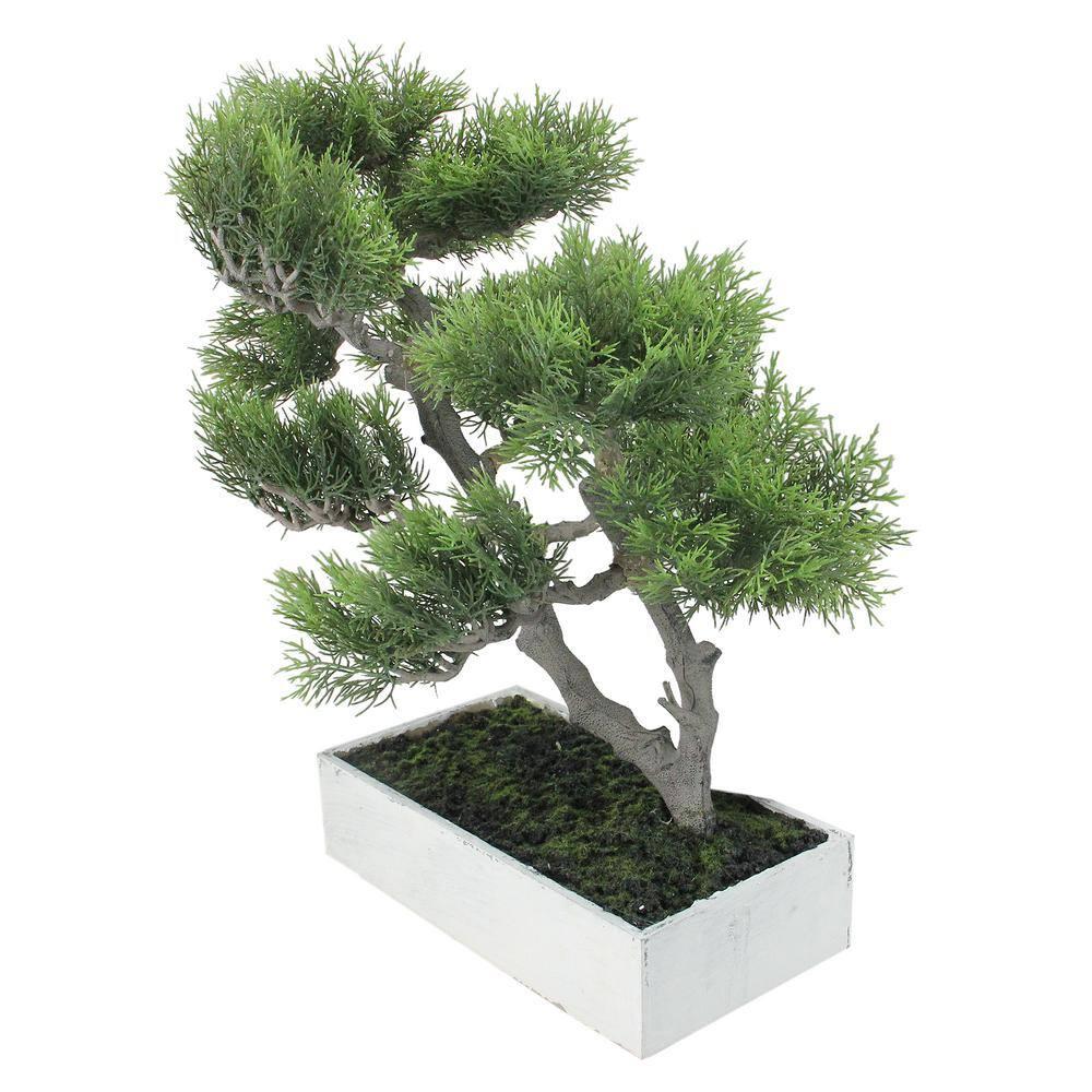 Northlight 1.5' Unlit Artificial Japanese Bonsai Tree in a Planter Box