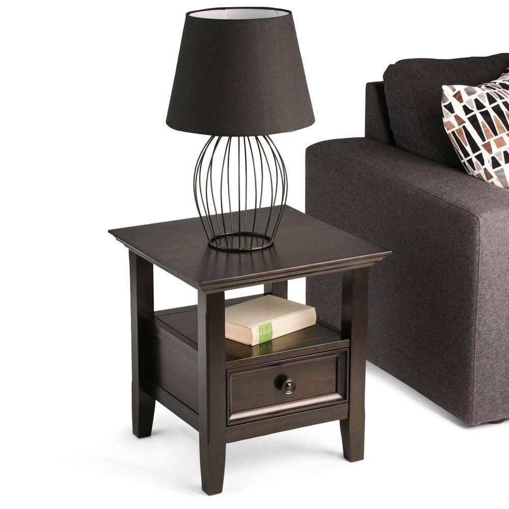 Simpli Home Amherst End Side Table