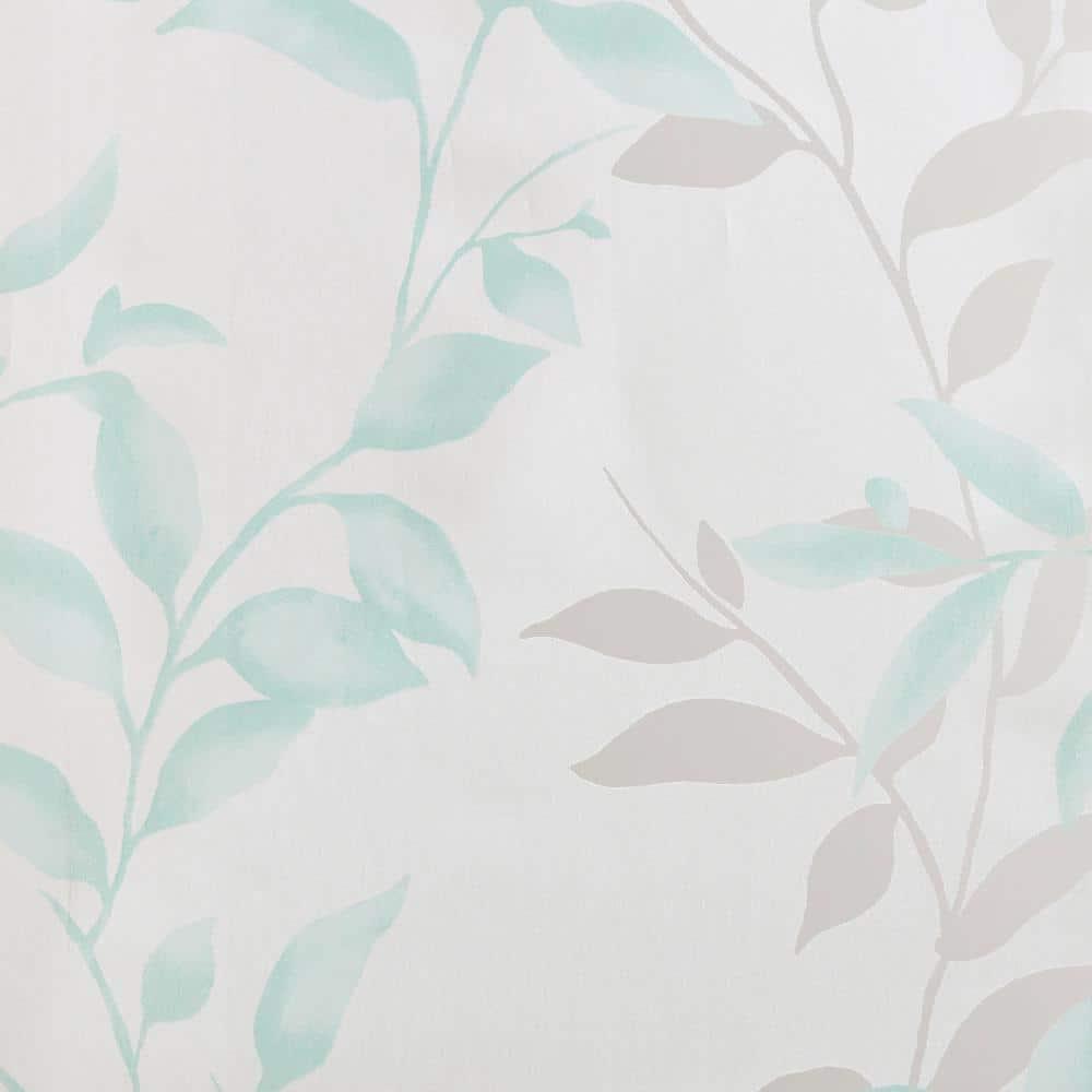 Madison Park Cecily Floral Printed Burnout Sheer Grommet Single Curtain Panel