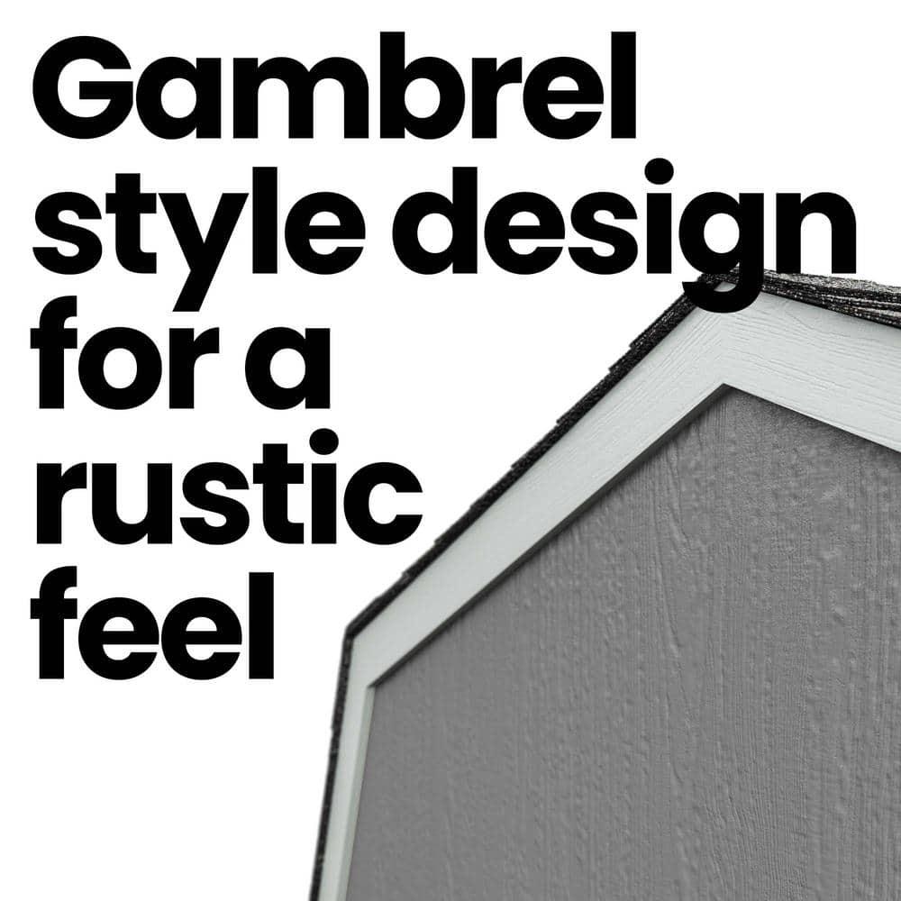 Handy Home Braymore 10 ft. W x 14 ft. D Wood Storage Shed With Floor