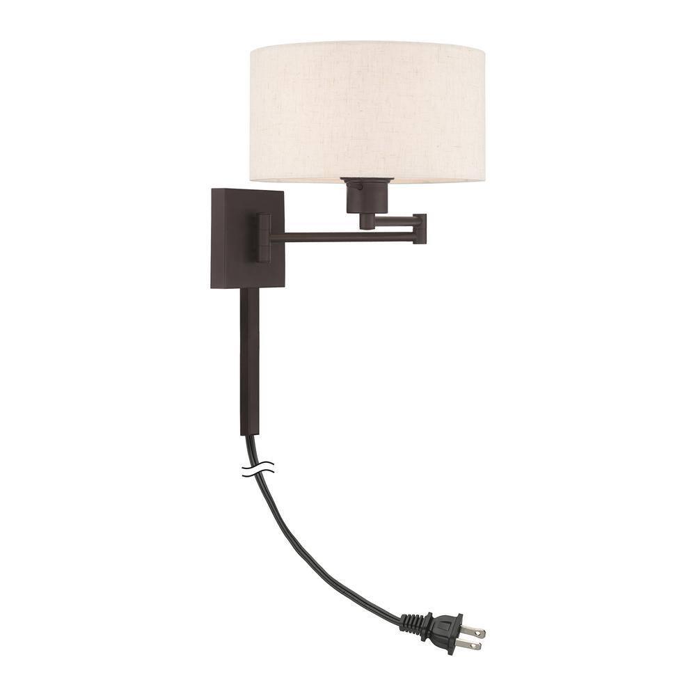 Livex Lighting 1 - Light Wall Light in  Bronze