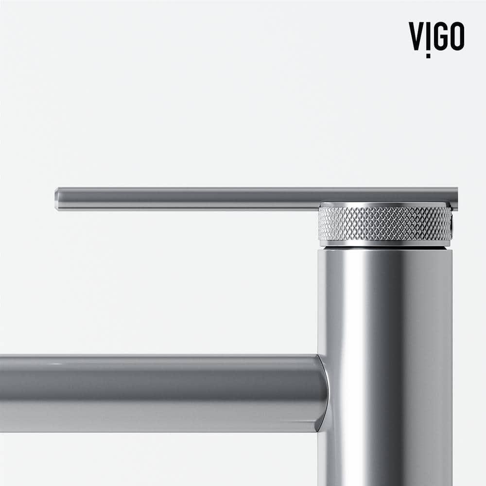 Sterling 11" H Single Handle Vessel Sink Bathroom Faucet