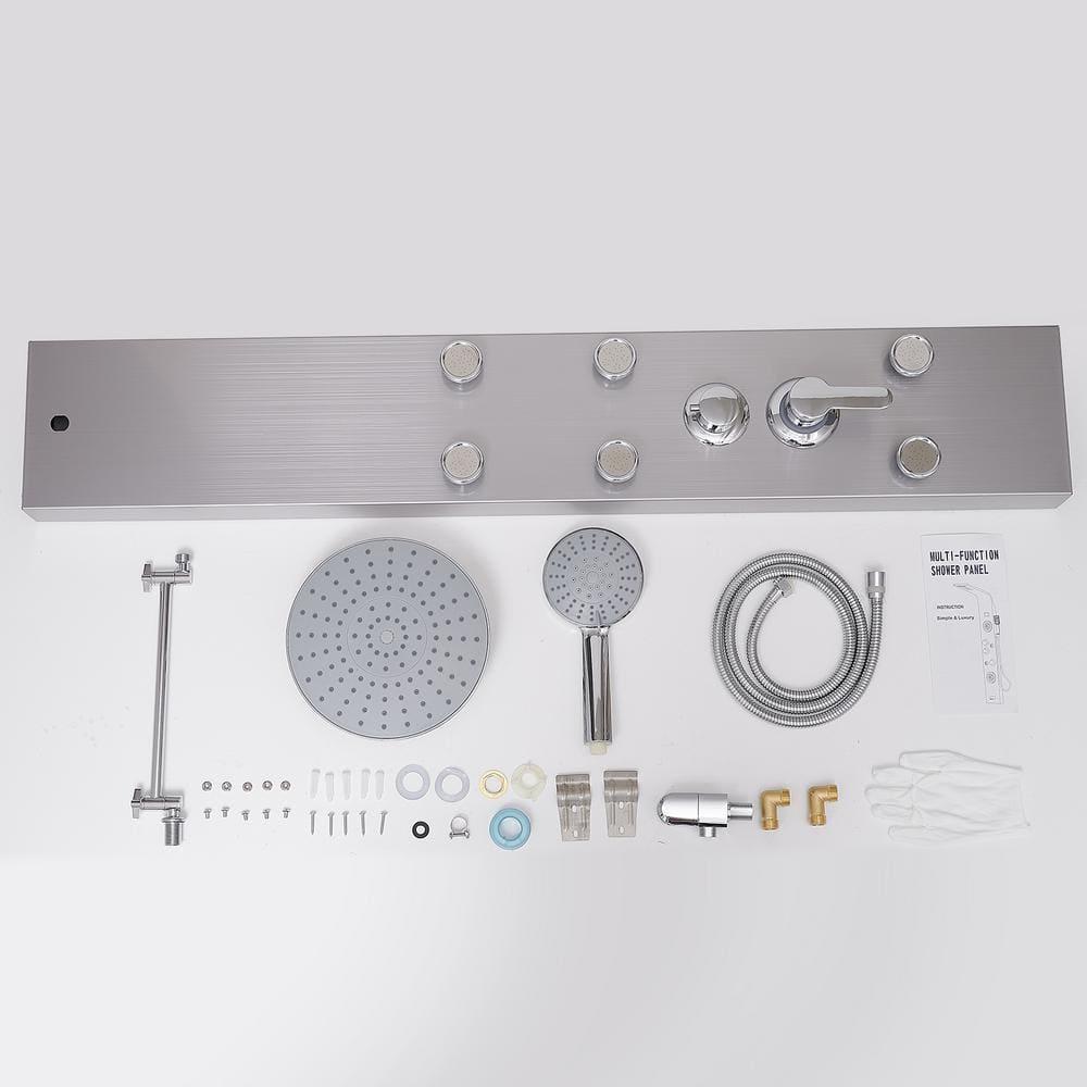 60.55'' Shower Panel with Adjustable Shower Head