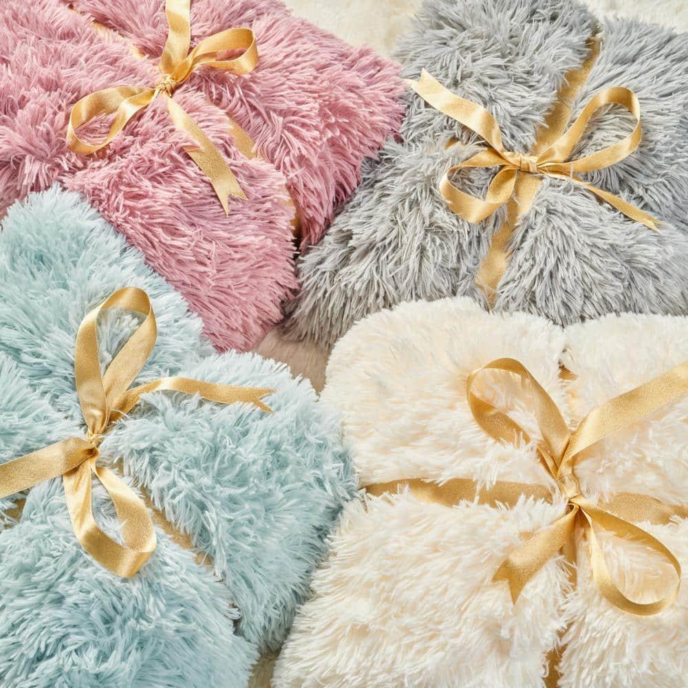Chanasya Shaggy Shaggy Super Elegent Sherpa Long Fur Throw