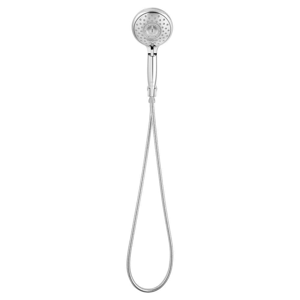 American Standard Spectra Plus Handheld 4-Function Hand Shower Kit 1.8 GPM in Polished Chrome