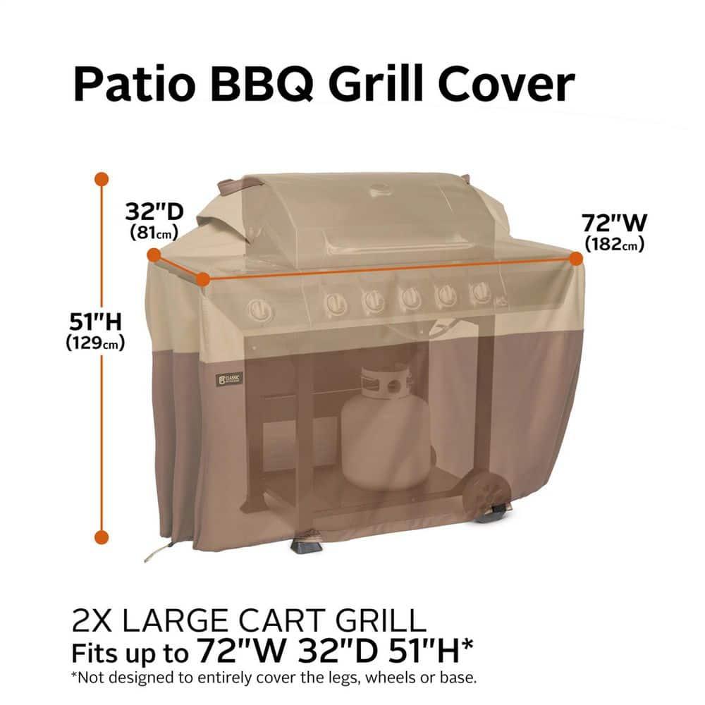 Classic Accessories 72" Veranda's Best Waterproof BBQ Grill Cover Beige