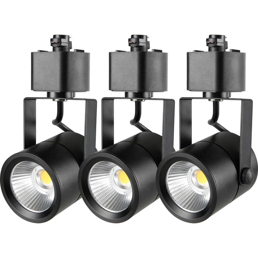 VEVOR GDZMT3ZZ500LFYQ8YV6 Black Adjustable Track Head (Set of 3)