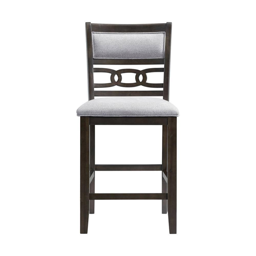 Set of 2 Taylor Counter Height Barstools Walnut - Picket House Furnishings: Upholstered, Armless