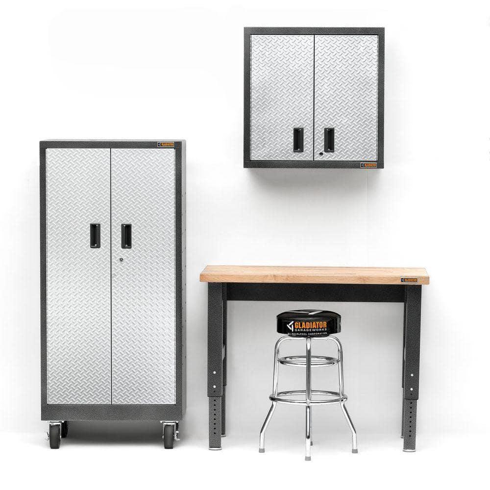 Adjustable Height Hardwood Workbench