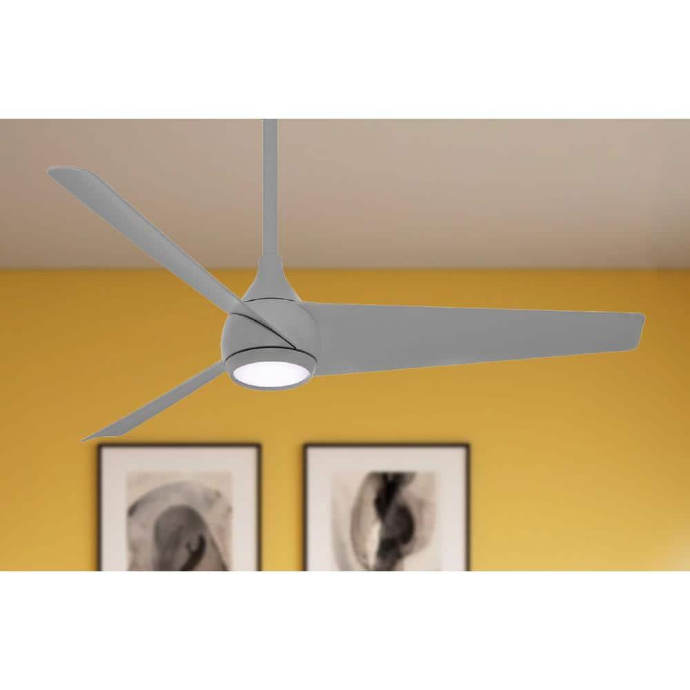 Minka Aire 52'' 3 - Blade LED Smart Standard Ceiling Fan with Remote Control and Light Kit Included