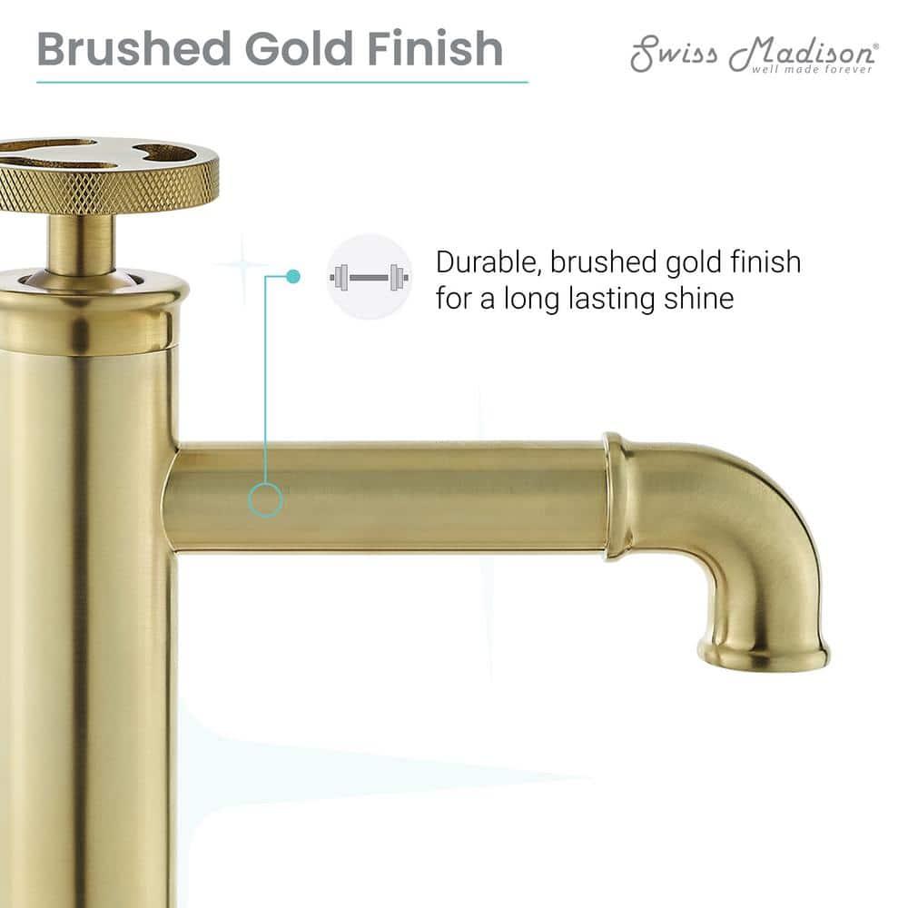 Avallon Single Hole, Single-Handle Wheel, Bathroom Faucet