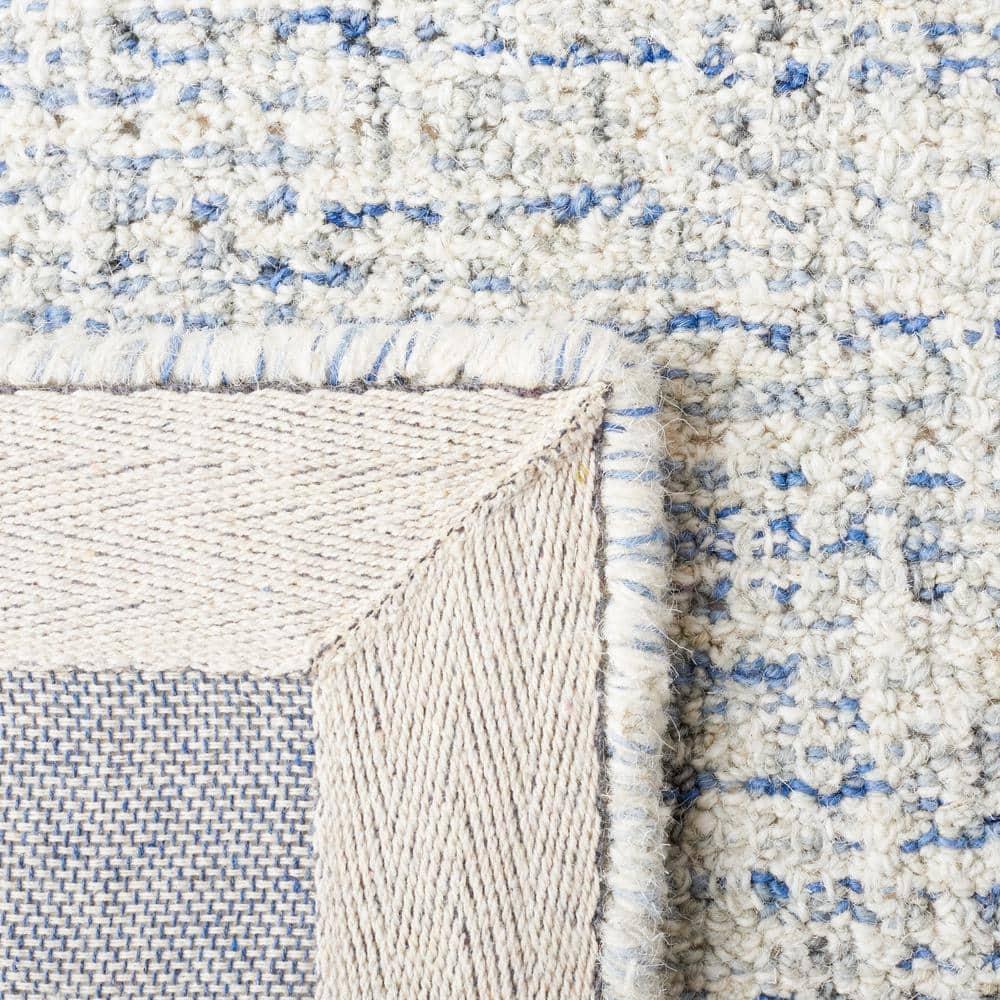 Sand & Stable™ Zachary Handmade Tufted Wool Blue/Ivory Area Rug