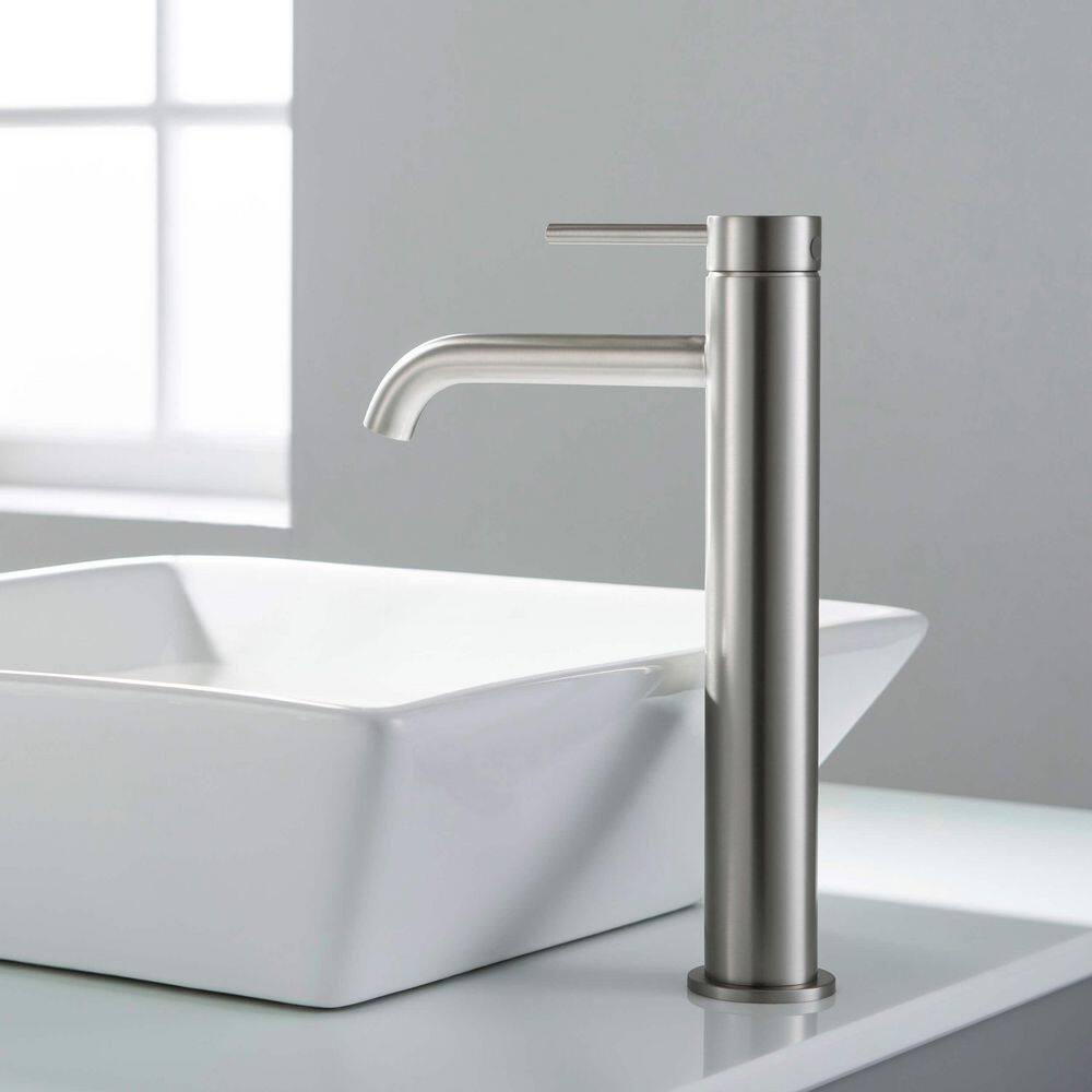 Circular Vessel Sink Faucet Single-handle Bathroom Faucet