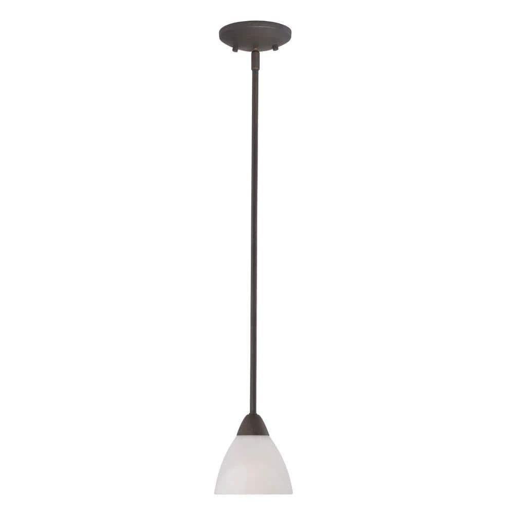 Thomas Lighting - Tia - One Light Pendant-Painted Bronze Finish - Thomas