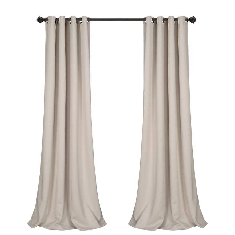 Lush Decor Insulated Polyester Blackout Curtain Pair (Set of 2)