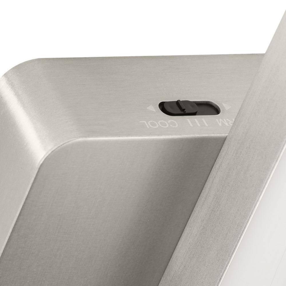 Progress Lighting Phase 4 1-Light LED Linear Vanity Light, Brushed Nickel, Rectangular Acrylic Shade