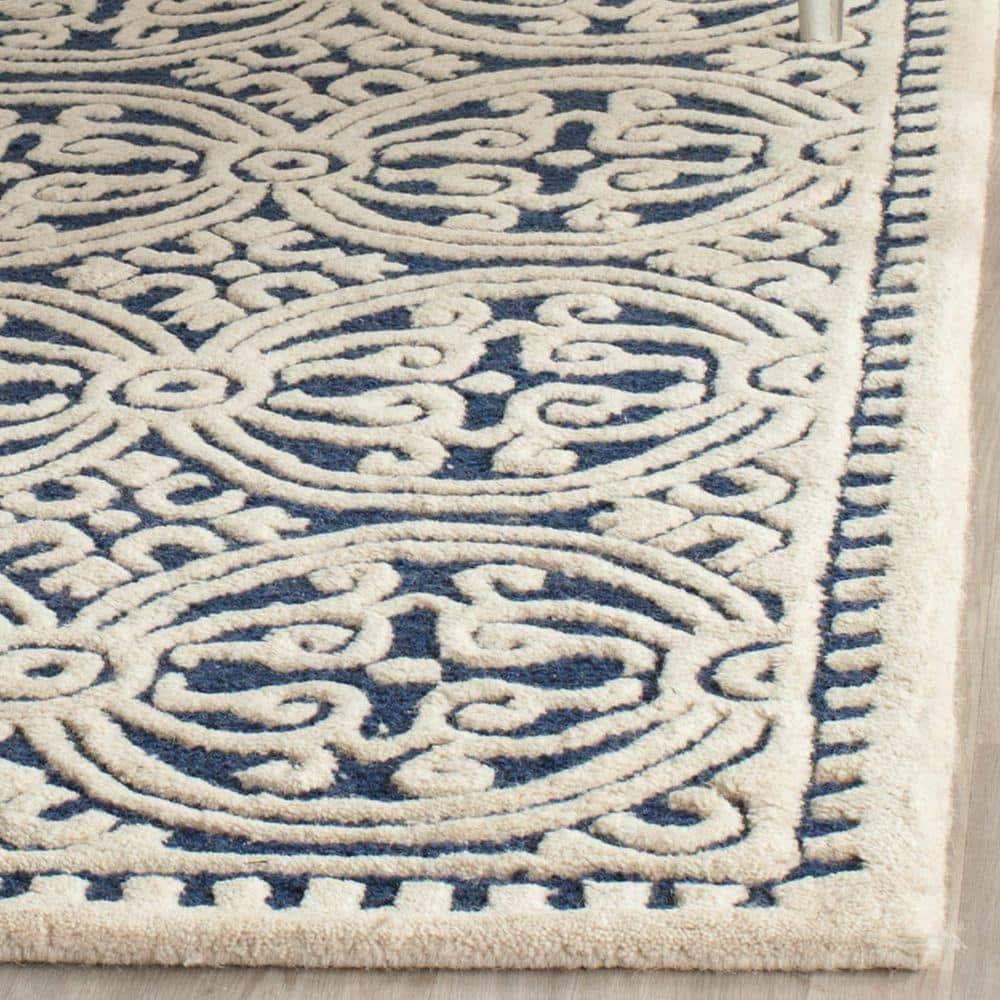 Cambridge CAM123 Hand Tufted Area Rug  - Safavieh