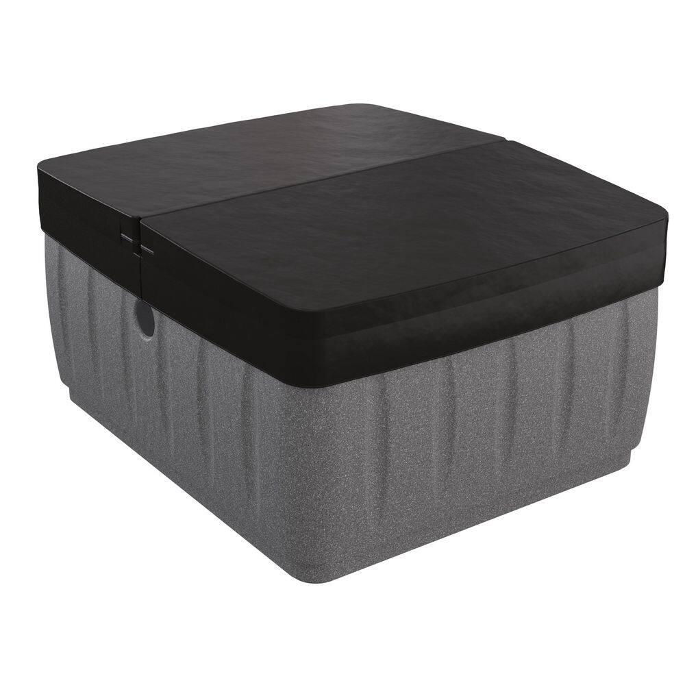 AquaRest Discover AR150 Standard 4-Person 12-Jet Plug & Play Hot Tub with LED Waterfall and Friction Heating