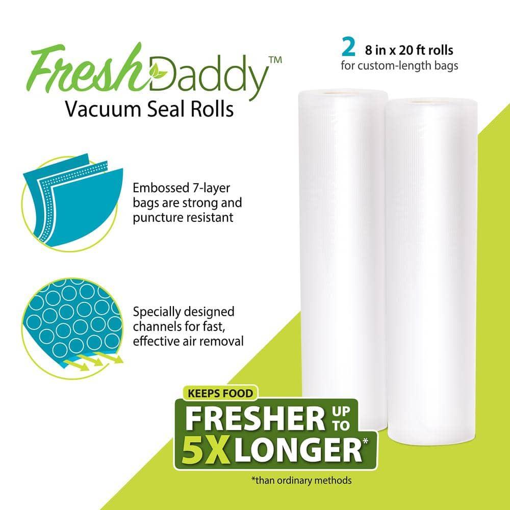 Presto Freshdaddy 11" X 20' Vacuum Seal Rolls