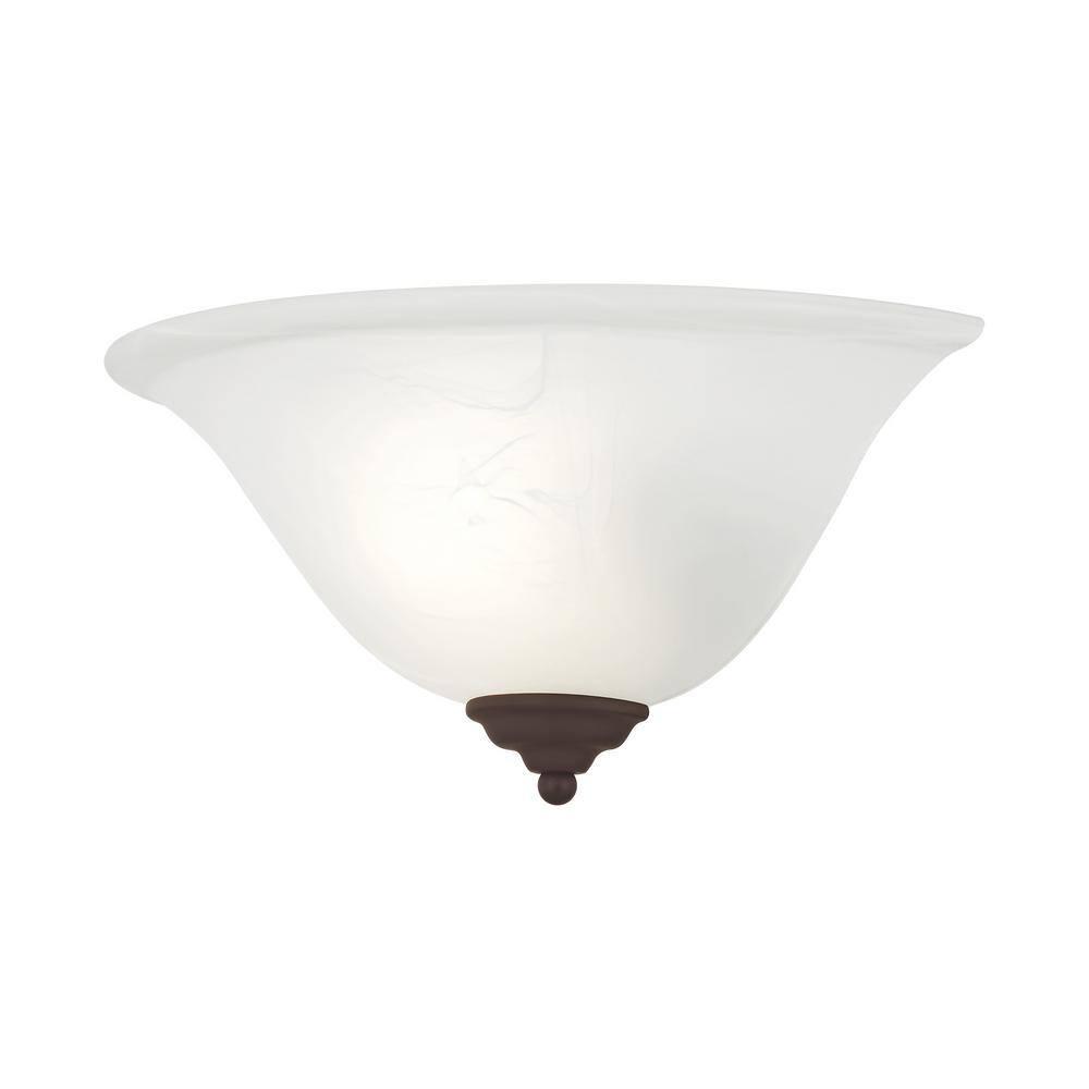 Livex Lighting Coronado 1 - Light Wall Light in  Bronze