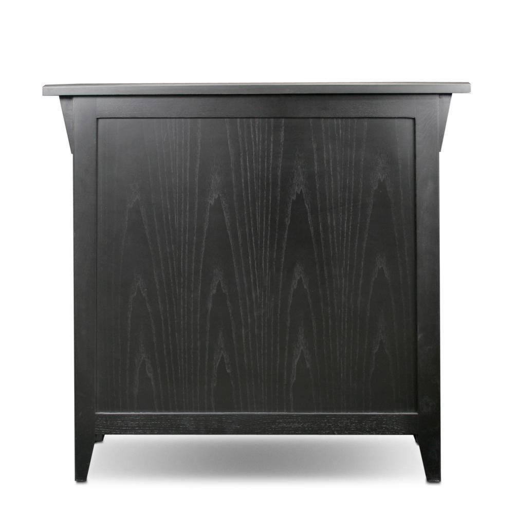 Mission Solid + Manufactured Wood Foyer Hall Cabinet Stand