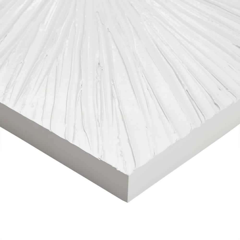 Madison Park Signature Sunburst 3-Piece Hand-Painted Resin Wall Art