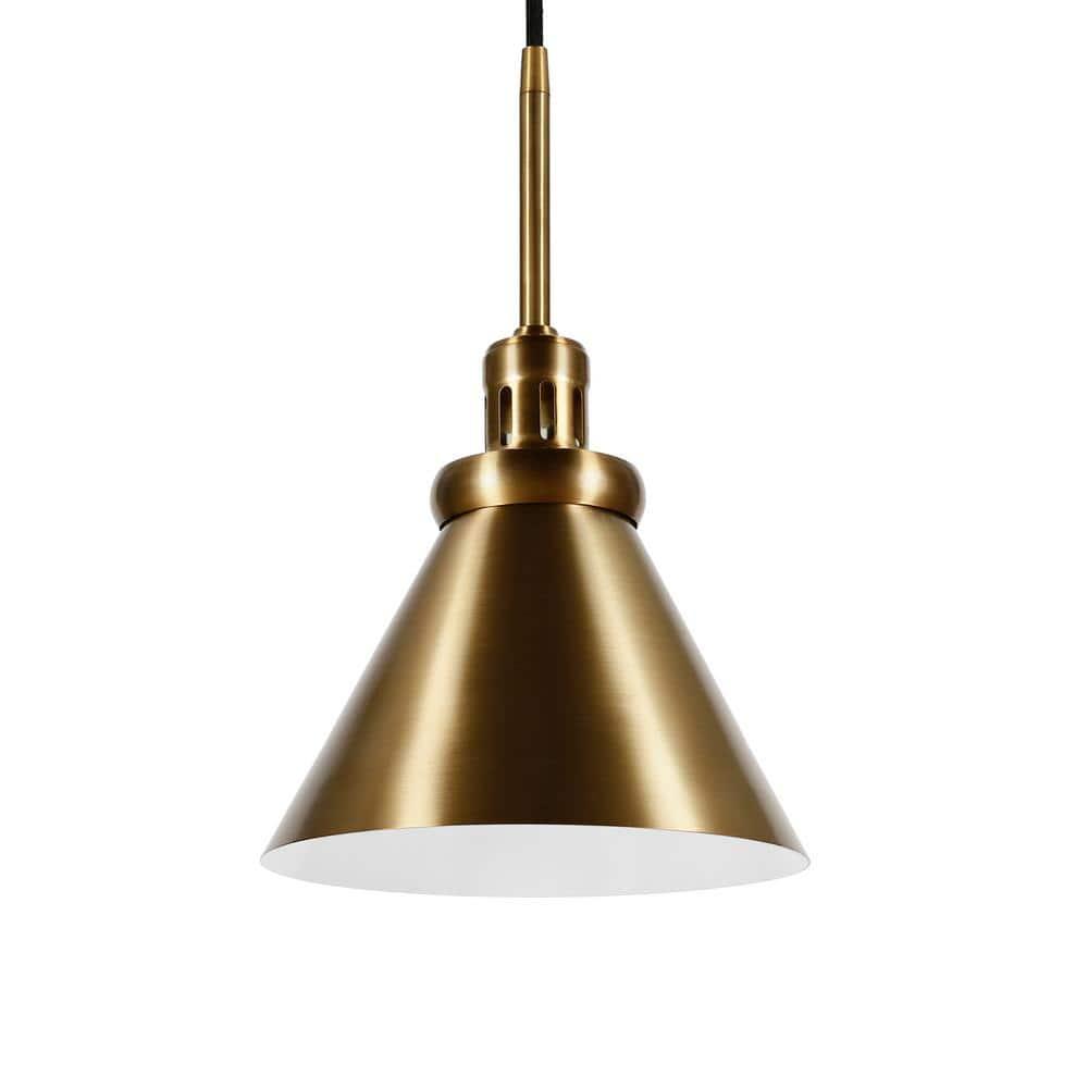 Evelyn&Zoe Industrial Metal Pendant