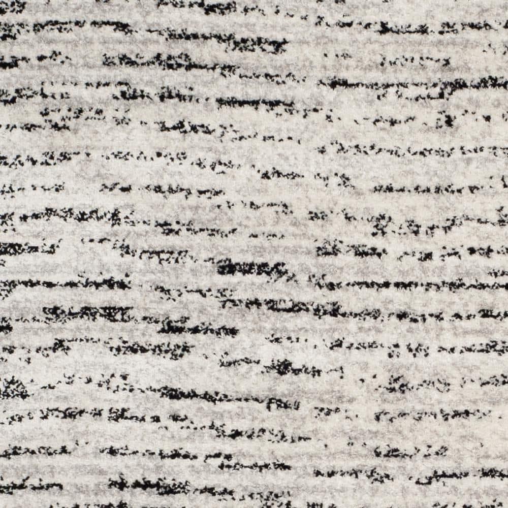 SAFAVIEH Adirondack Linnette Abstract Area Rug, Ivory/Silver, 4' x 4' Square