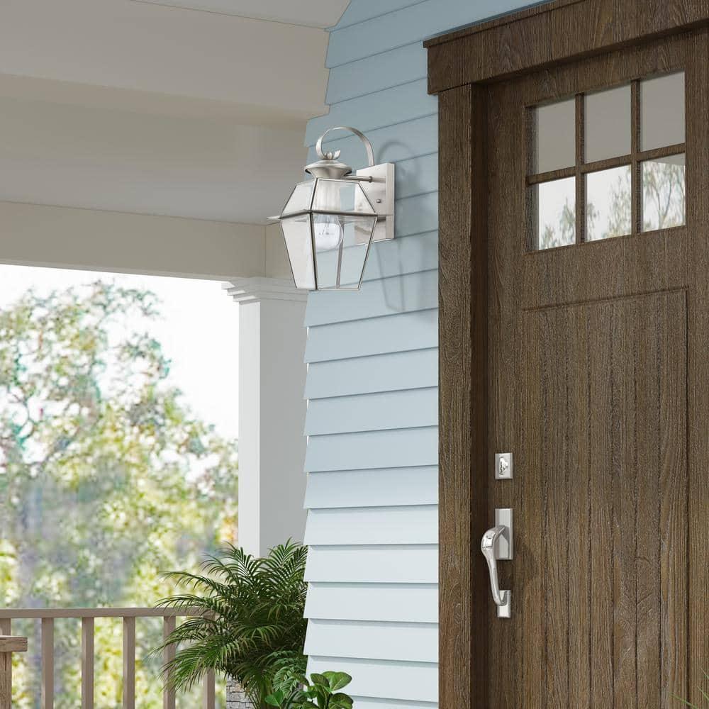Livex Lighting Westover 1 - Light Wall Light in  Brushed Nickel
